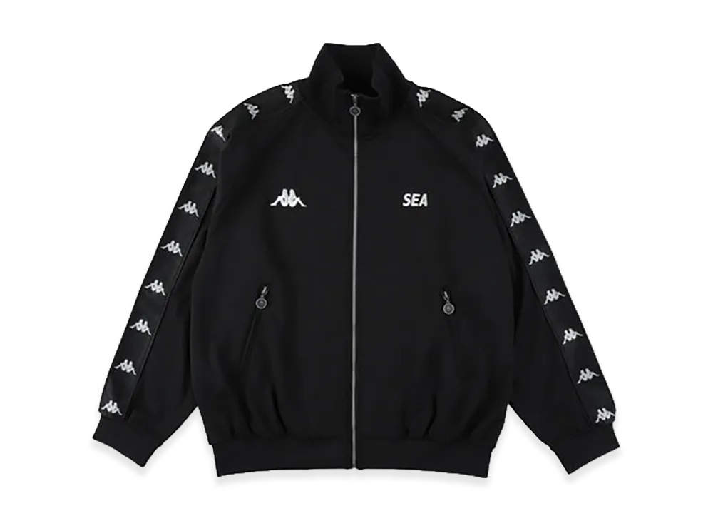 WIND AND SEA x Kappa Track Jacket "Black"