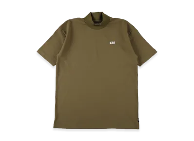 WIND AND SEA Panel Mock Neck S/S Tee "Olive"