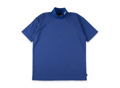 WIND AND SEA Mock Neck S/S Tee "Blue"