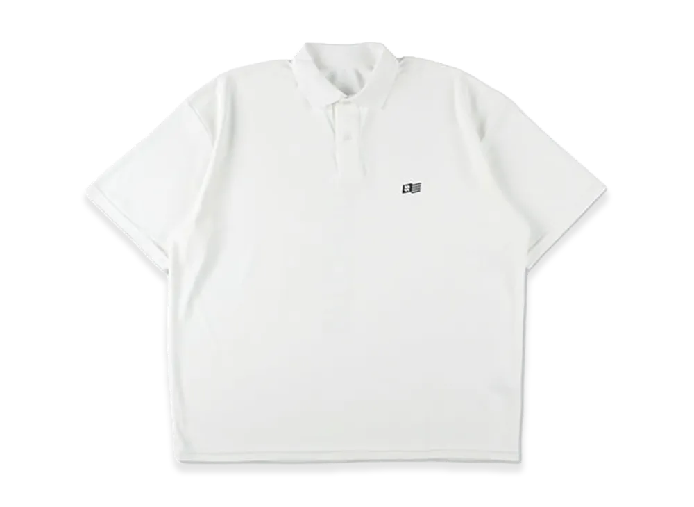 WIND AND SEA Polo Shirt Big Logo S/S Tee "White"