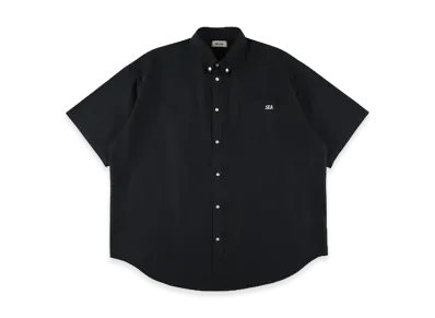 WIND AND SEA Oxford S/S Shirt "Black"