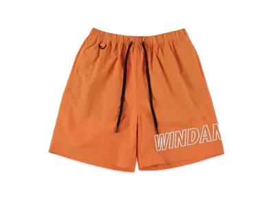 WIND AND SEA Big Logo Shorts "Orange"