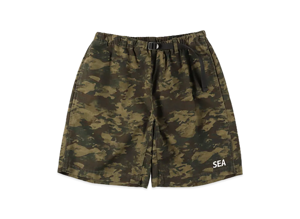 WIND AND SEA Ess Sea Shorts "Woodland Camo"