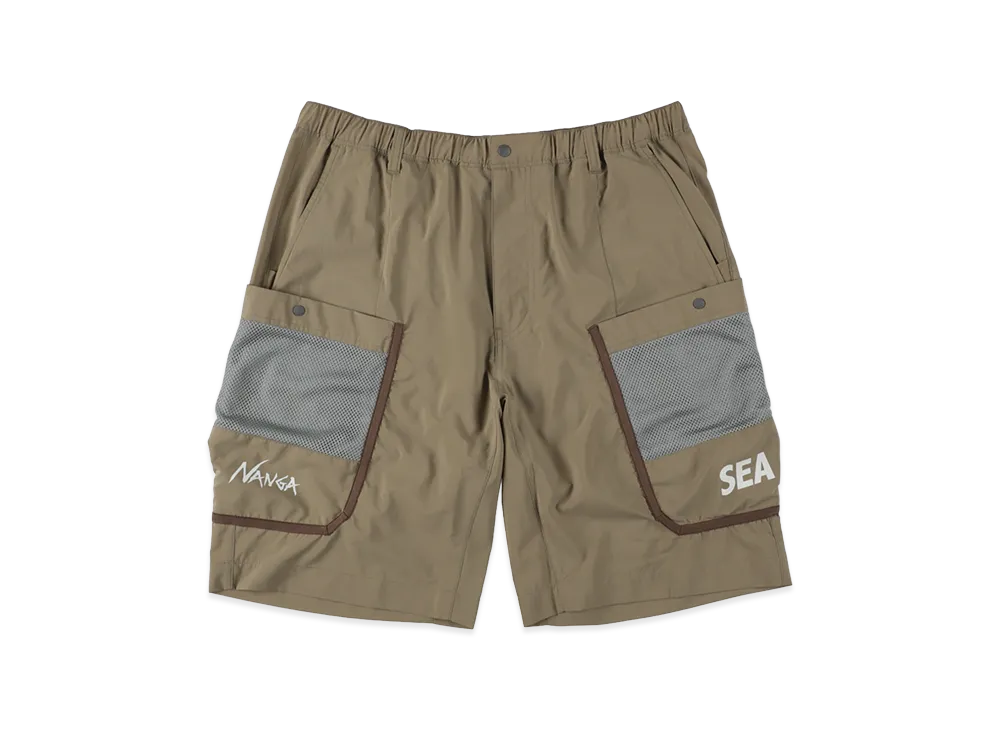 私物　キムタク着　WIND AND SEA x NANGA ショーツ WIND AND SEA x NANGA Phantom Grid Cargo Shorts 