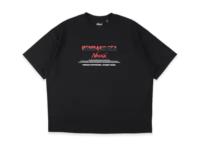 WIND AND SEA x NANGA Power Dry NW Logo Tee "Black"