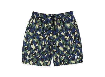 WIND AND SEA x NANGA Swim Shorts "Camo"