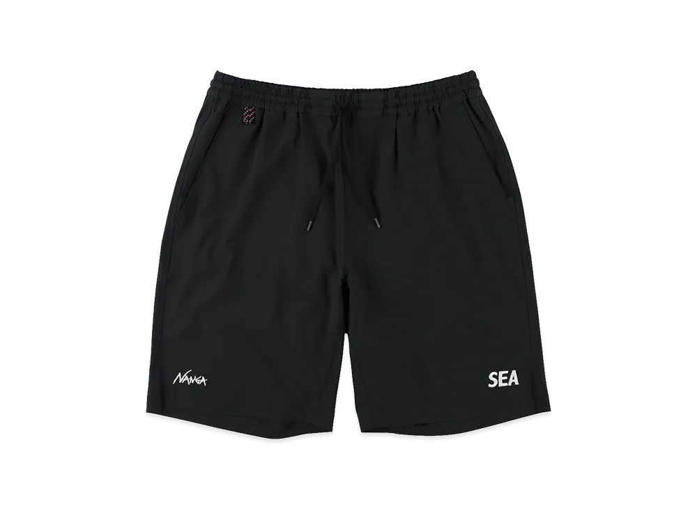 WIND AND SEA x NANGA Swim Shorts "Black"
