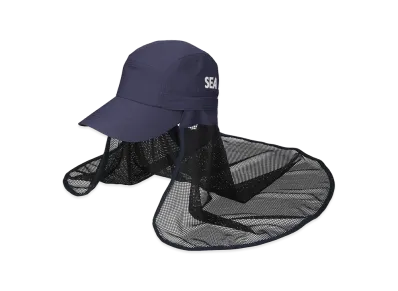 WIND AND SEA x NANGA Phantom Grid Long Shade Cap "Navy"