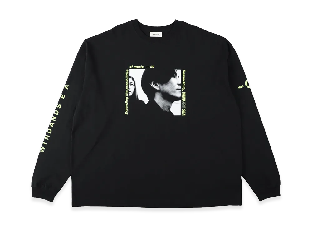 WIND AND SEA x Globe L/S Tee "Black"