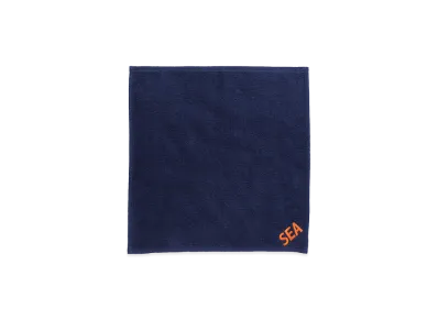 WIND AND SEA Hand Towel "Navy"