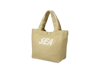 WIND AND SEA Faded Mini Tote Bag "Mustard"
