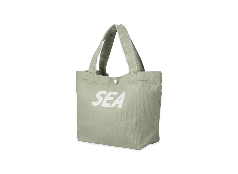 WIND AND SEA Faded Mini Tote Bag "Mint"