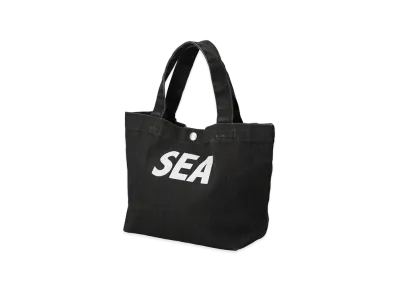 WIND AND SEA Faded Mini Tote Bag "Black"