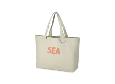 WIND AND SEA Faded Tote Bag "Ivory"