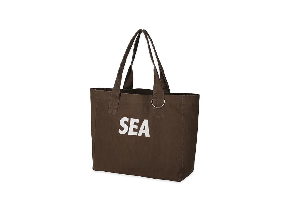 WIND AND SEA Faded Tote Bag "Brown"