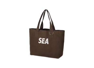 WIND AND SEA Faded Tote Bag "Brown"