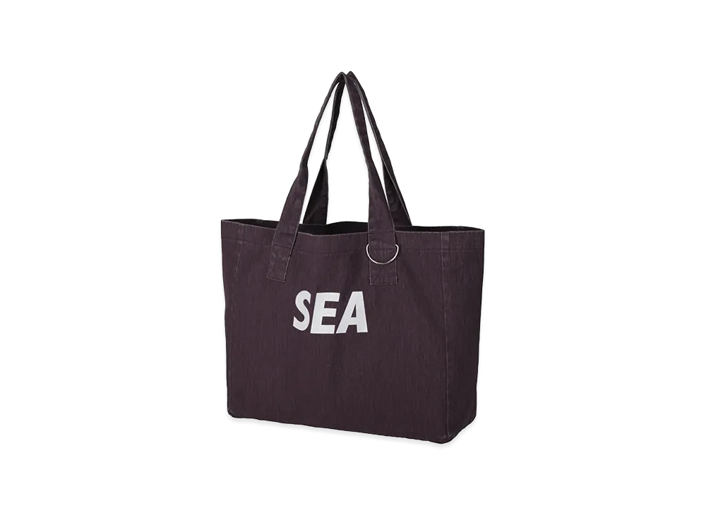 WIND AND SEA Faded Tote Bag "Purple"