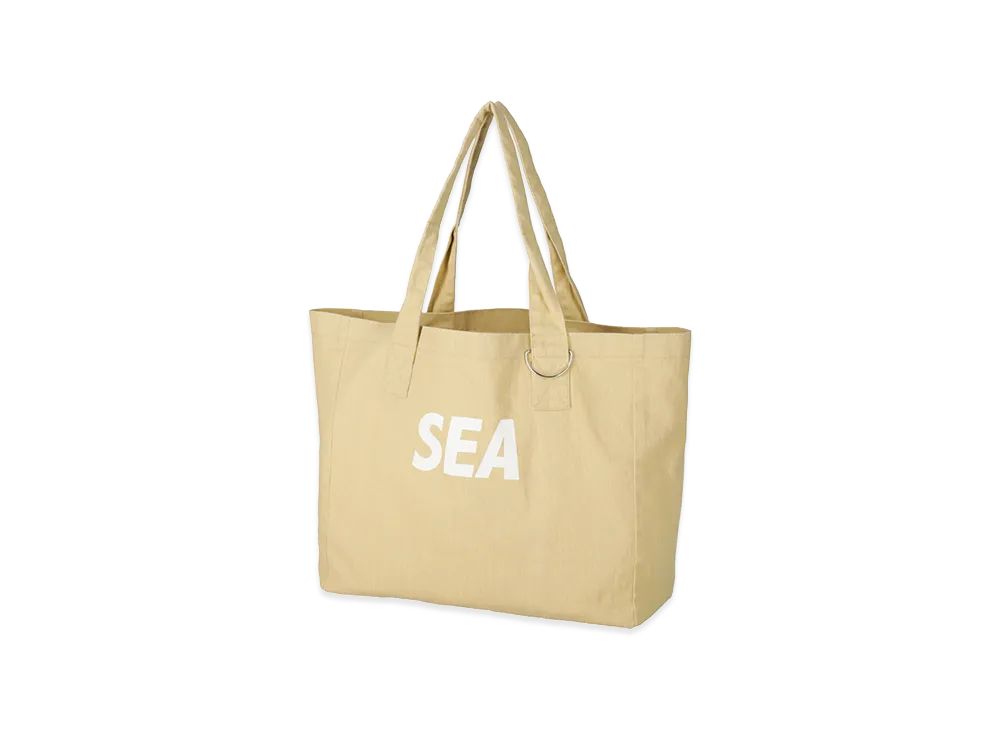 WIND AND SEA Faded Tote Bag "Mustard"