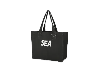 WIND AND SEA Faded Tote Bag "Black"