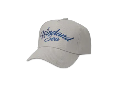 WIND AND SEA 5-Panel Logo Cap "Gray"