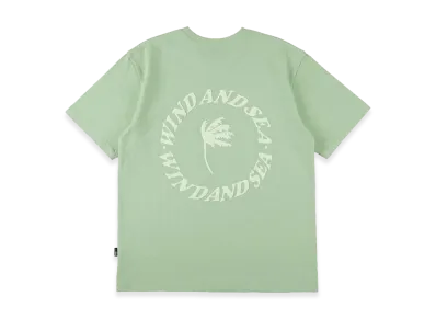 WIND AND SEA Palm Tree Logo S/S Tee "Mint"