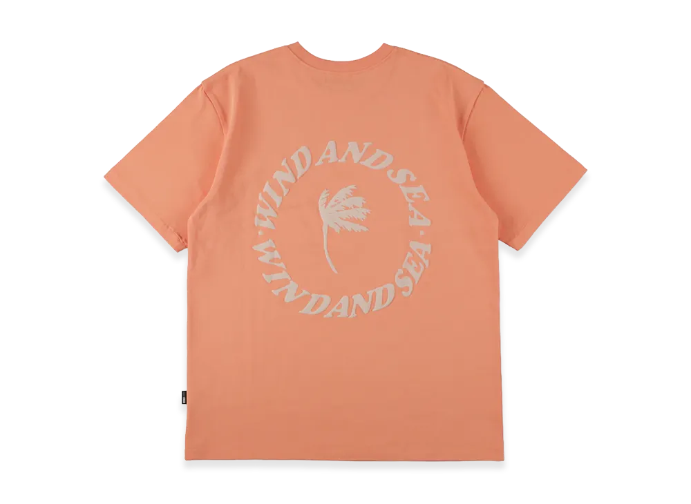 WIND AND SEA Palm Tree Logo S/S Tee "Orange"