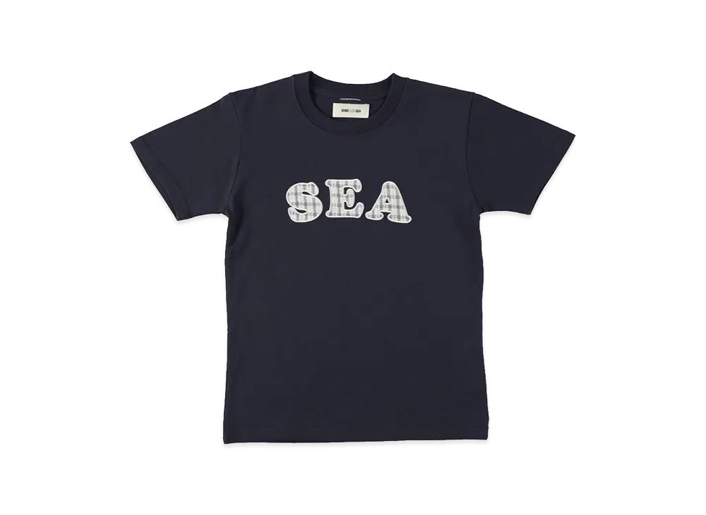 WIND AND SEA Kids Logo Patch S/S Tee "Navy"