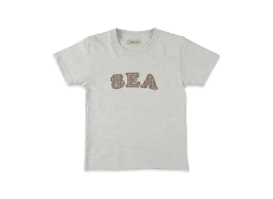 WIND AND SEA Kids Logo Patch S/S Tee "Oatmeal"