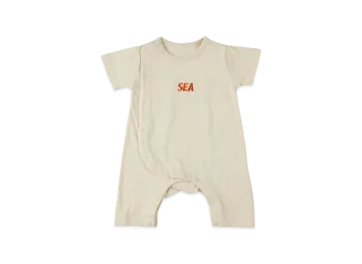 WIND AND SEA Kids Rompers "Beige"