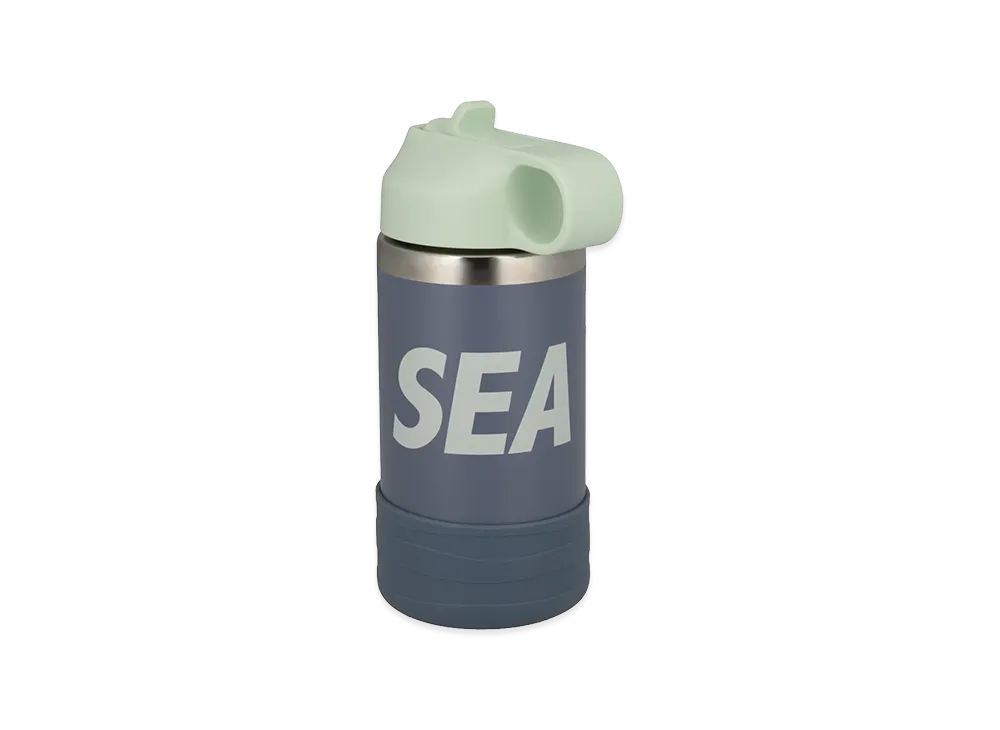WIND AND SEA Kids 12 oz Kids Wide Mouth "Blue"