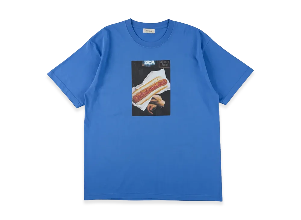 WIND AND SEA Hotdog Photo S/S Tee "Blue"