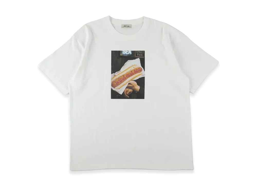 WIND AND SEA Hotdog Photo S/S Tee "White"