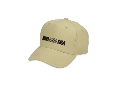 WIND AND SEA Back Belt Leather Cap "Yellow"
