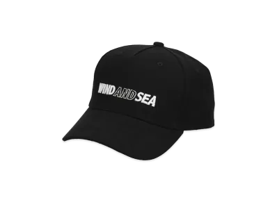 WIND AND SEA Back Belt Leather Cap "Black"
