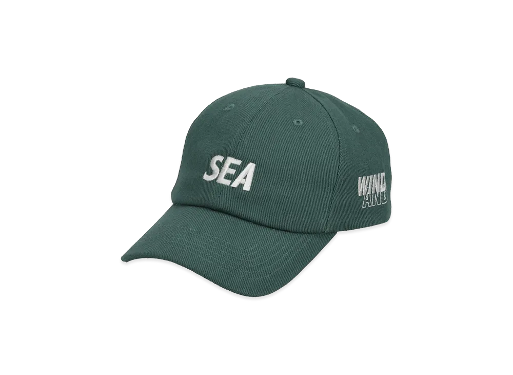 WIND AND SEA Logo Low Cap "Green"