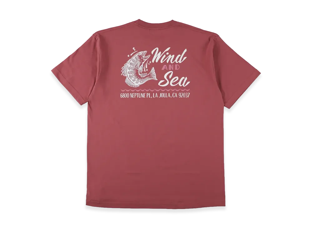 WIND AND SEA Neptune Tee "Red"