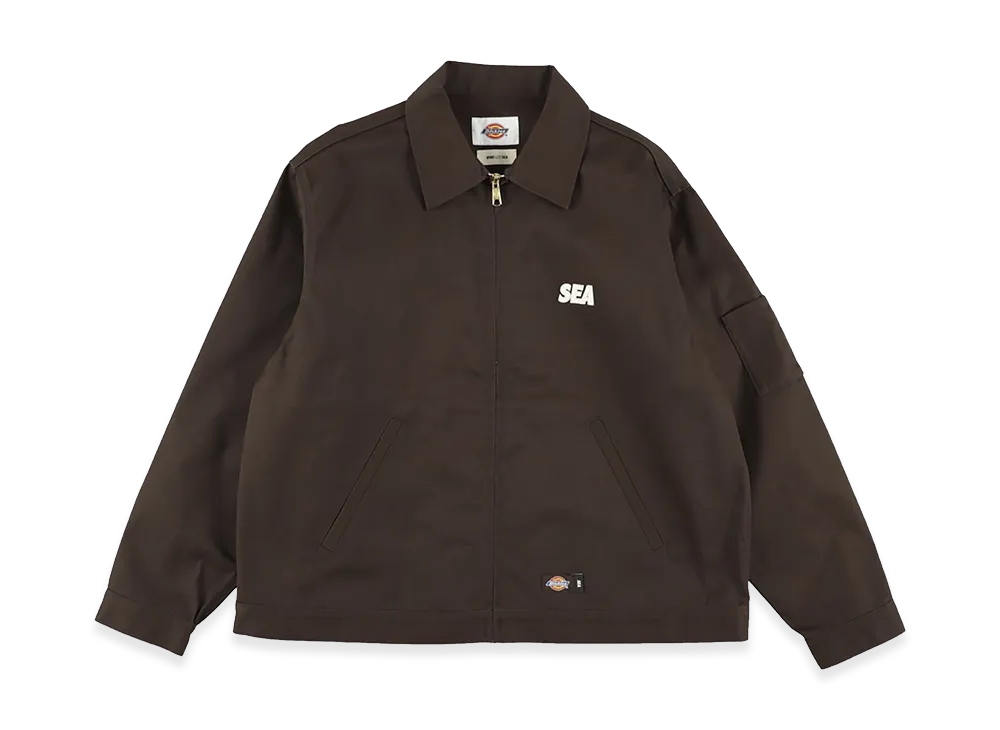 WIND AND SEA x Dickies Unlined Eisenhower Jacket "Dark Brown"