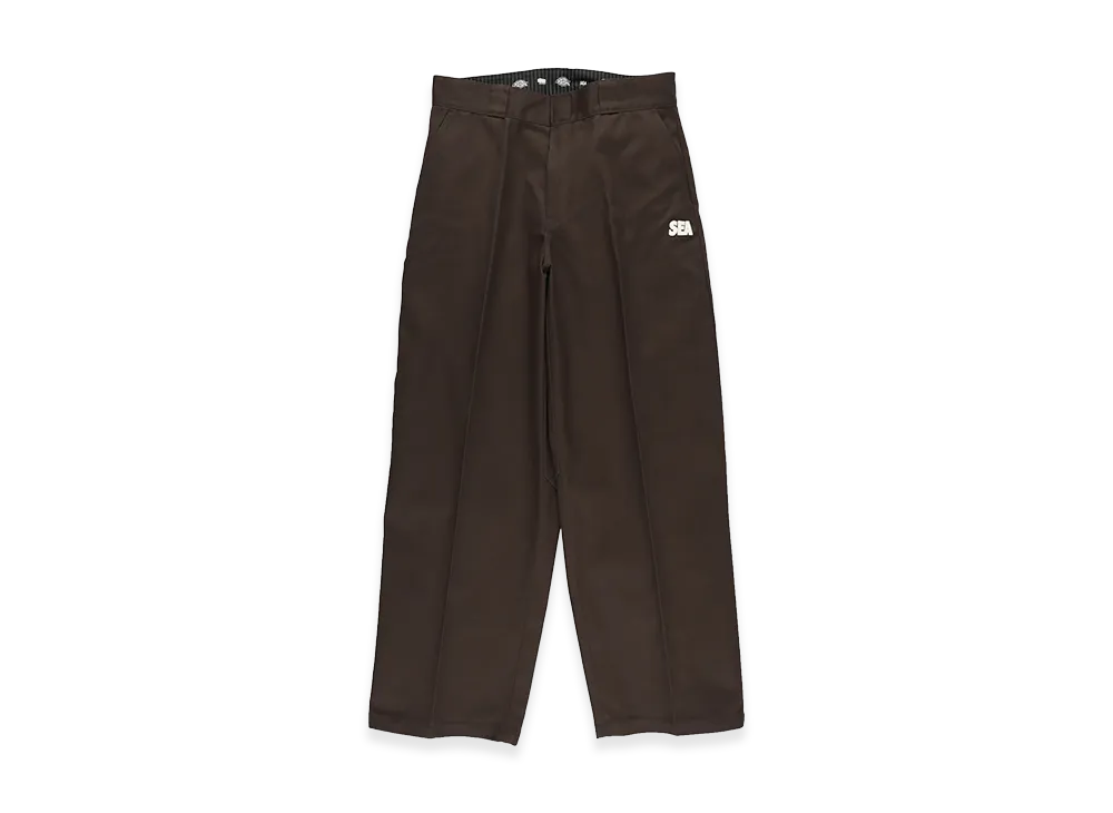 WIND AND SEA x Dickies Work Pants "Dark Brown"