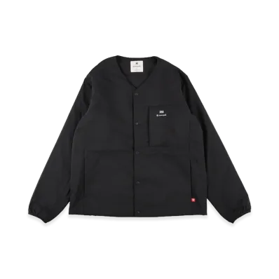 WIND AND SEA x Snow Peak Flexible Insulated Cardigan "Black"