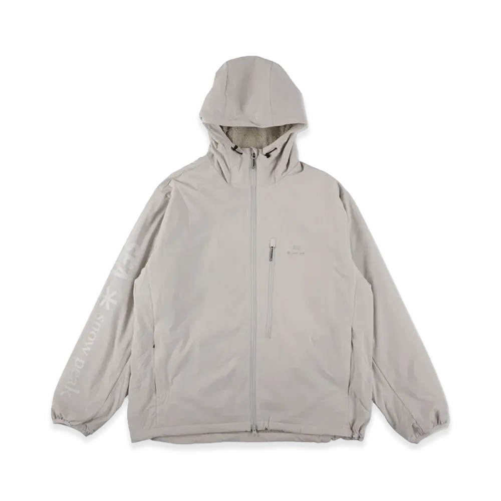 WIND AND SEA x Snow Peak Breathable Insulated Jacket "Gray"