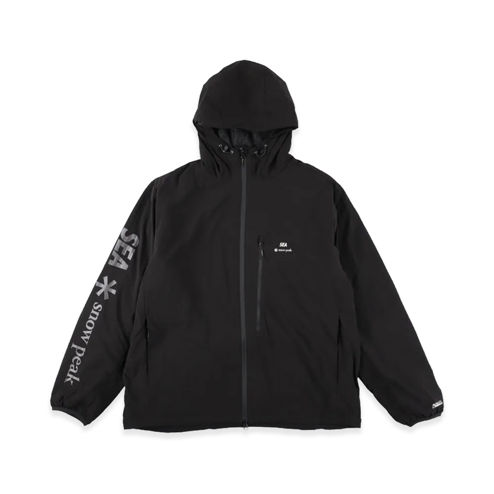 WIND AND SEA x Snow Peak Breathable Insulated Jacket "Black"