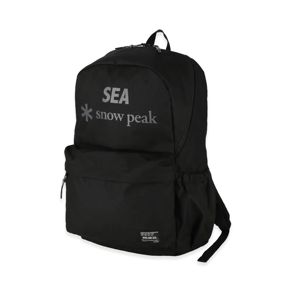 WIND AND SEA x Snow Peak Everyday Use Backpack "Black"