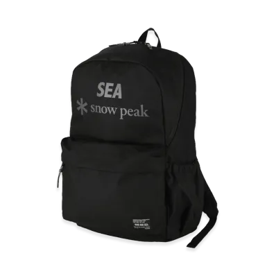 WIND AND SEA x Snow Peak Everyday Use Backpack "Black"