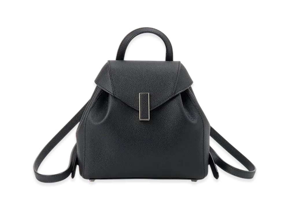 Valextra Iside Backpack Mini "Black"