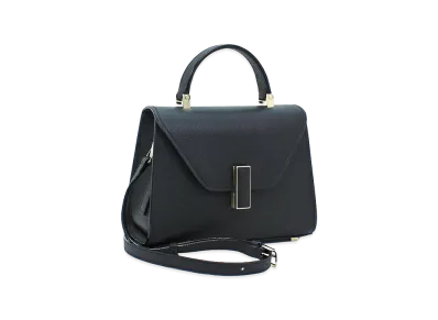 Valextra Women's Micro Iside Handbag "Nero"