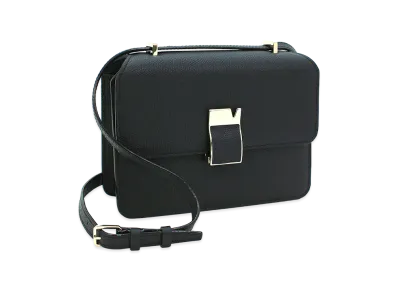 Valextra Women's Nolo Small Shoulder Bag "Nero"