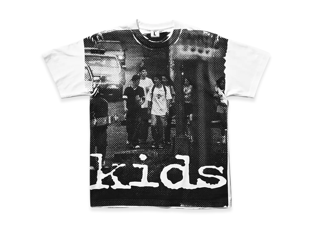 Weber x Kids Printed By Ryoya Nakazato T Shirt Kids "White"