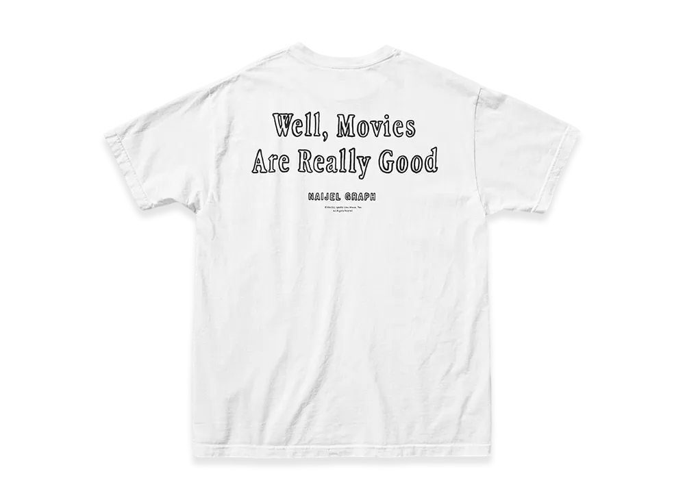 Weber x Naijel Graph Cinema Club T Shirt Typography "White"