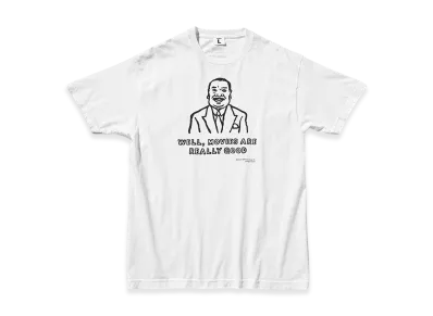 Weber x Naijel Graph Cinema Club T Shirt Illustration "White"