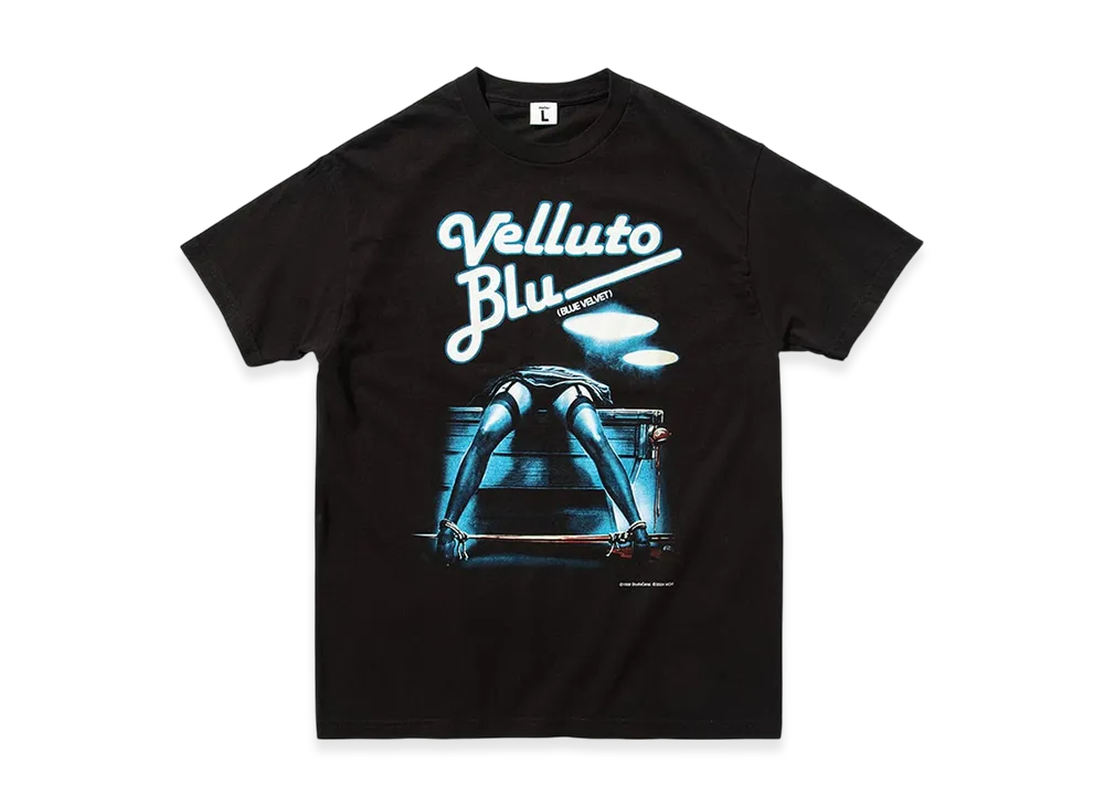 Weber x Blue Velvet Italian Poster Art T Shirt "Black"